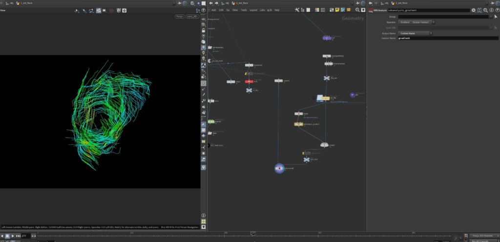 Houdini gradient field